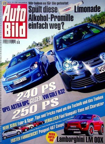 Deckblatt Auto Bild (39/2005)